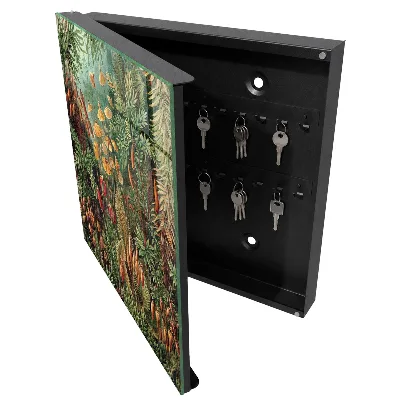 Key box for wall Green leaves