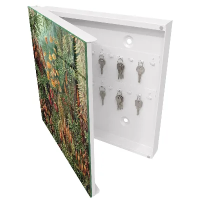 Key box for wall Green leaves