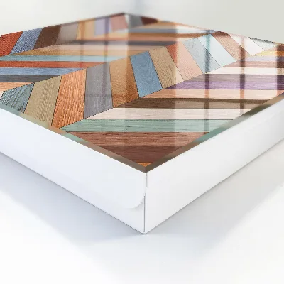 Wall mounted key box Herringbone style