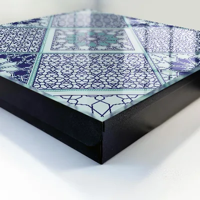 Key box for wall Geometric pattern