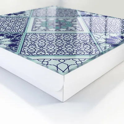 Key box for wall Geometric pattern