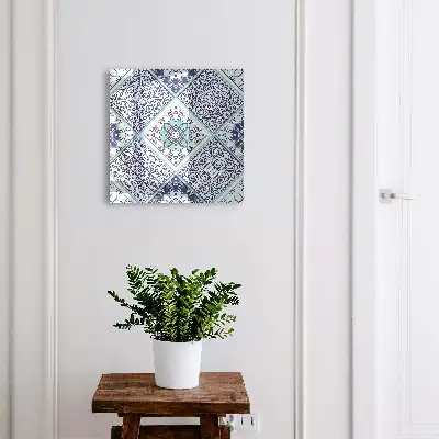 Key box for wall Geometric pattern