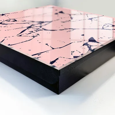 Wall mounted key box marble mosaic design