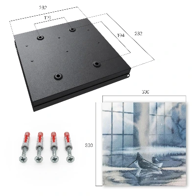 Key box for wall Pressed silence