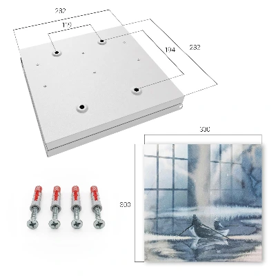Key box for wall Pressed silence