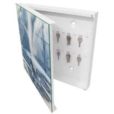 Key box for wall Pressed silence