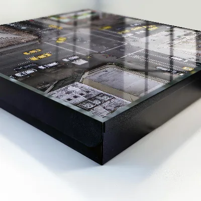 Key box for wall City streets