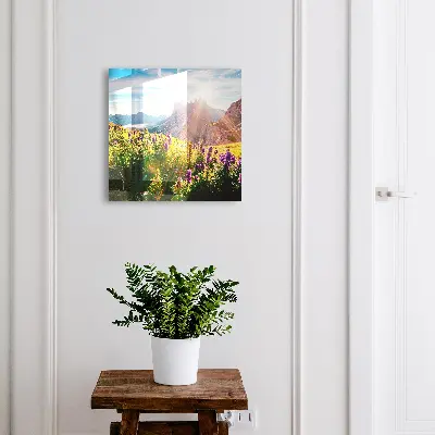 Key box for wall Mountain idyll