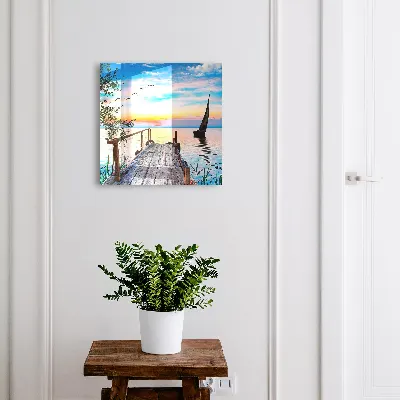 Key cabinet Tranquil landscape