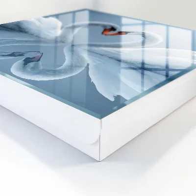 Wall mounted key box Swan love