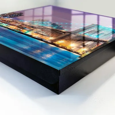 Key box for wall City bridge