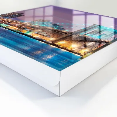 Key box for wall City bridge
