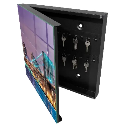 Key box for wall City bridge