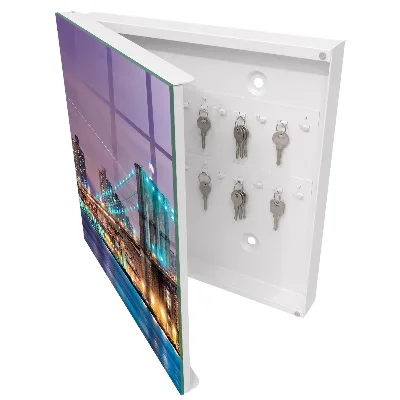 Key box for wall City bridge