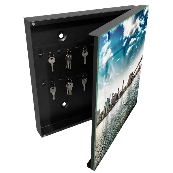 Key cabinet City skyline