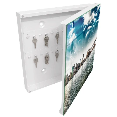 Key cabinet City skyline