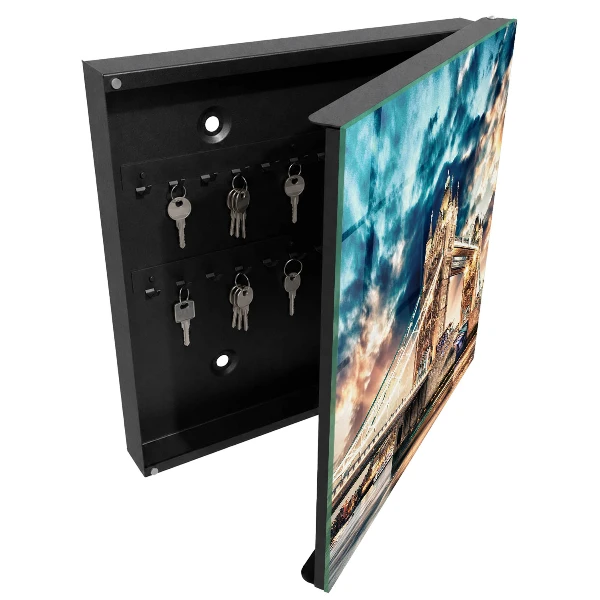 Key box for wall Cityscape