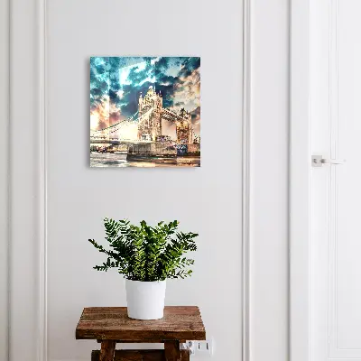 Key box for wall Cityscape