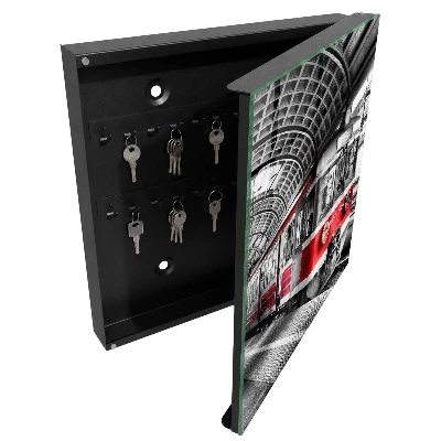 Wall mounted key box Railway symmetry