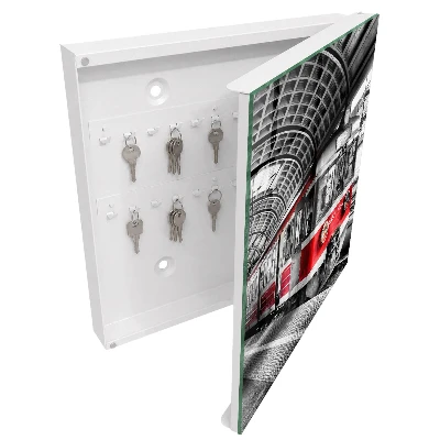 Wall mounted key box Railway symmetry
