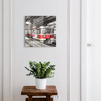 Wall mounted key box Railway symmetry