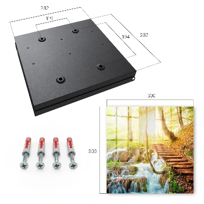 Key box for wall Forest nook
