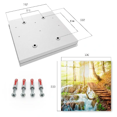 Key box for wall Forest nook