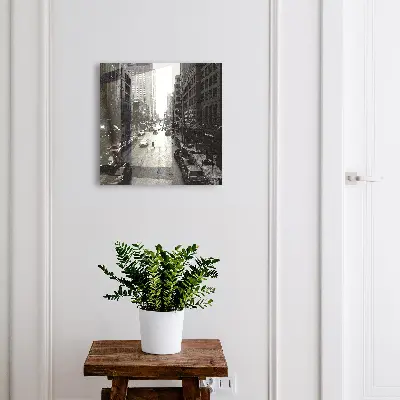 Wall mounted key box Everyday city life
