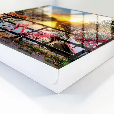 Key box for wall Urban sunset