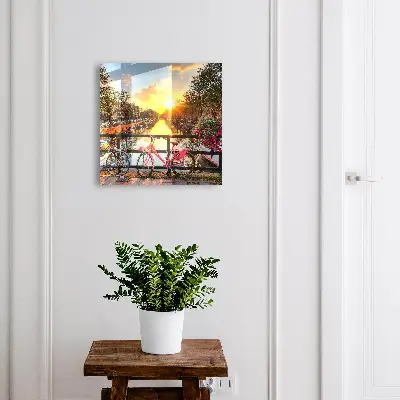 Key box for wall Urban sunset