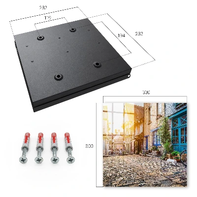 Wall mounted key box Urban peace
