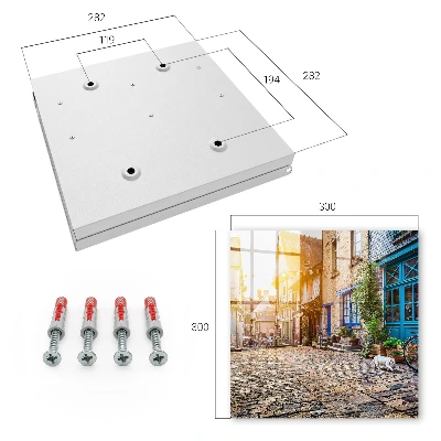 Wall mounted key box Urban peace