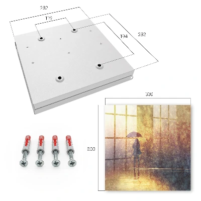 Key box for wall Warm melancholy