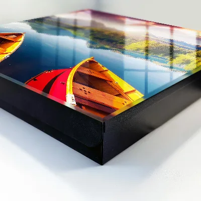 Wall mounted key box Mountain peace