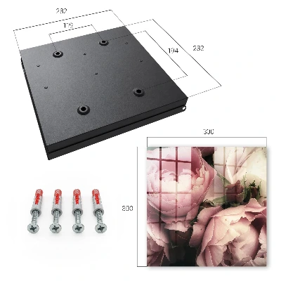 Key box for wall Rose beauty