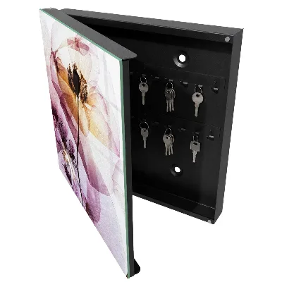 Key cabinet Floral elegance