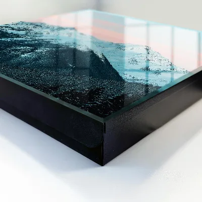 Wall mounted key box Mountain peace