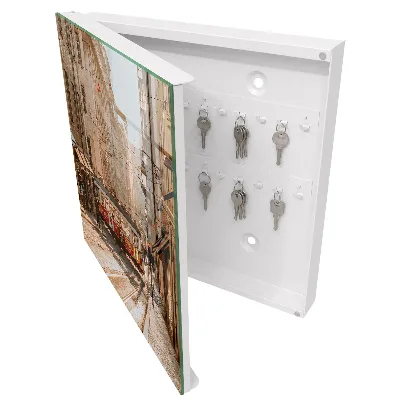 Key box for wall City morning