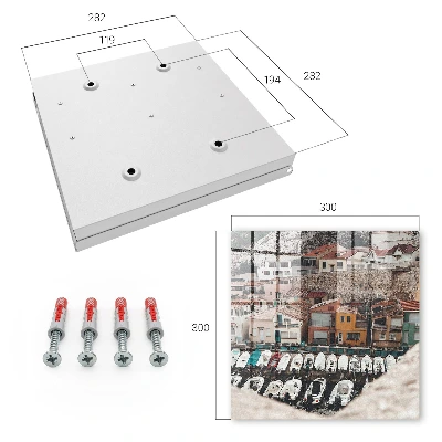 Key box for wall Coastal town
