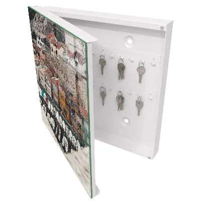Key box for wall Coastal town