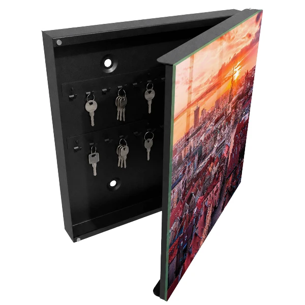 Wall mounted key box Sunset