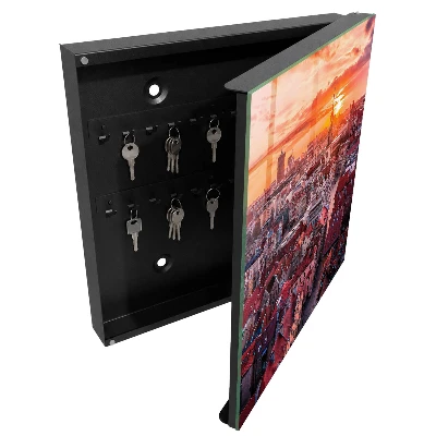 Wall mounted key box Sunset