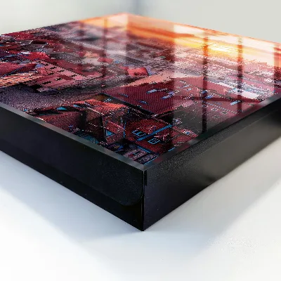 Wall mounted key box Sunset