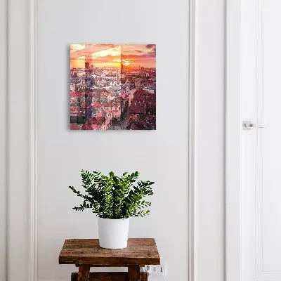 Wall mounted key box Sunset