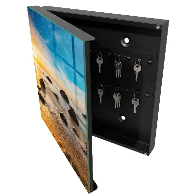 Key cabinet Coastal sunset