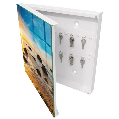 Key cabinet Coastal sunset