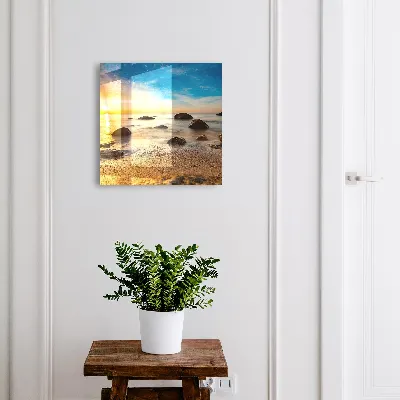 Key cabinet Coastal sunset