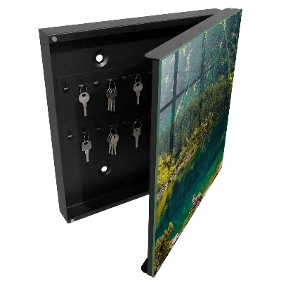 Wall mounted key box Mountain idyll
