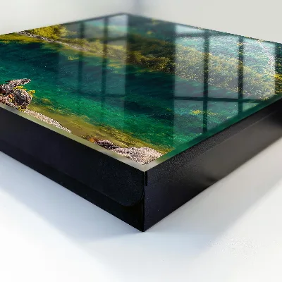 Wall mounted key box Mountain idyll