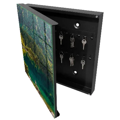 Wall mounted key box Mountain idyll
